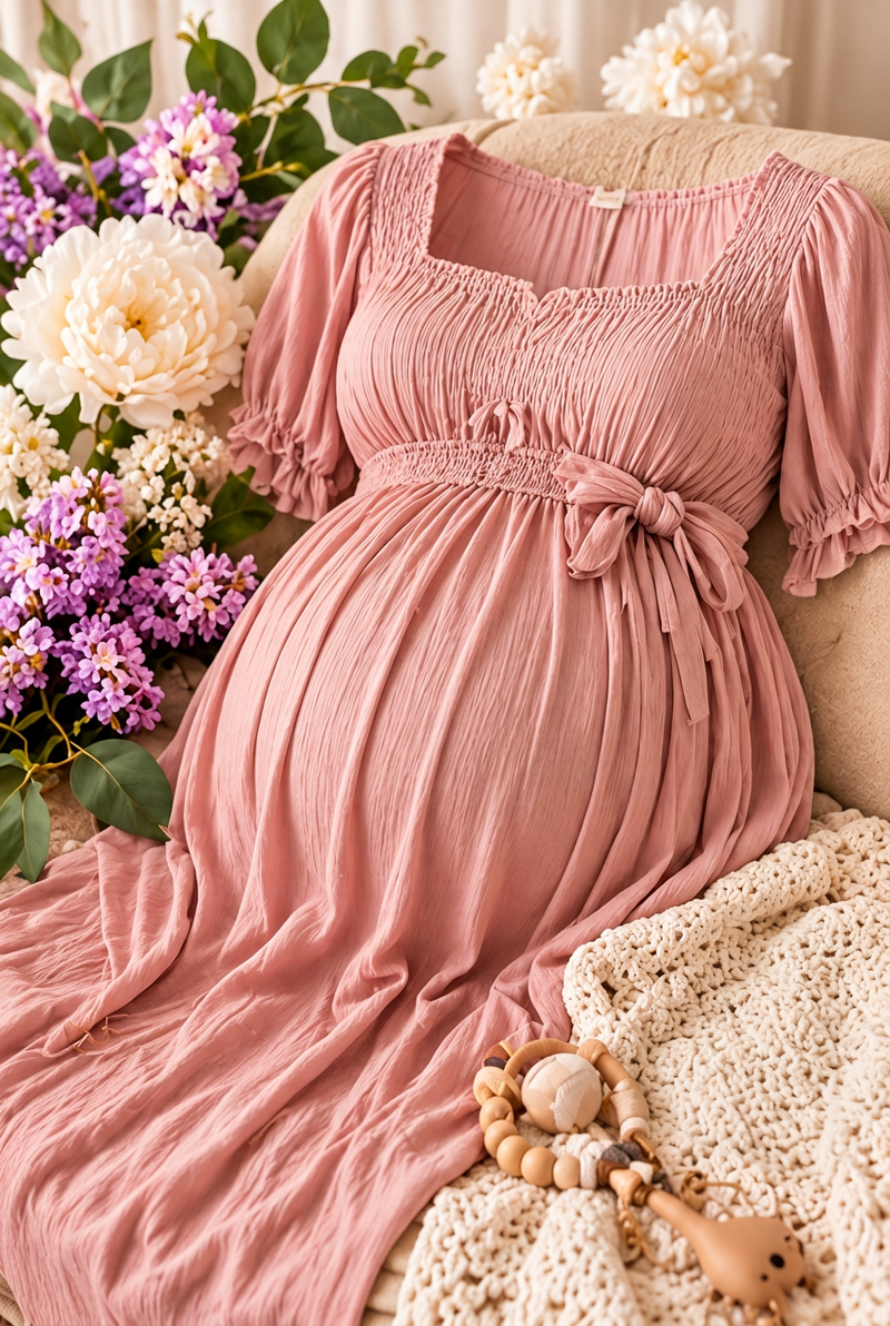 Maternity image with ultrasound photos removed