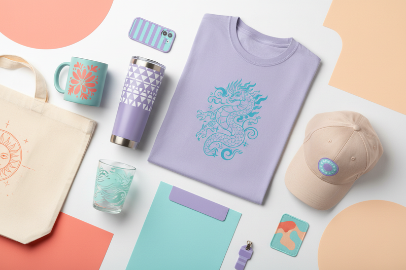 DTF Collection Banner - Bold Pastels