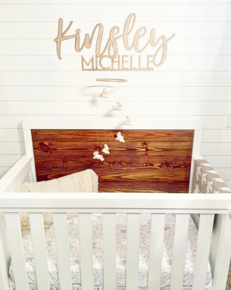 Nursery Name Sign