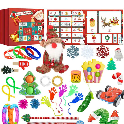 25 Days Until Christmas Calender Fidget Toy