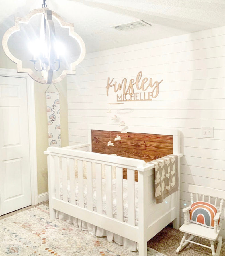Nursery Name Sign