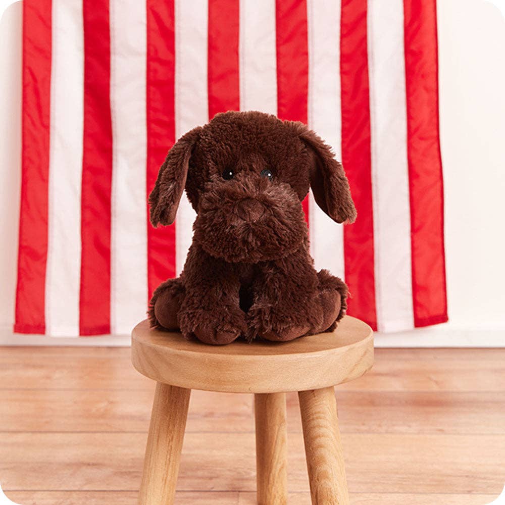 Chocolate Labrador Lavender Warmies Plush