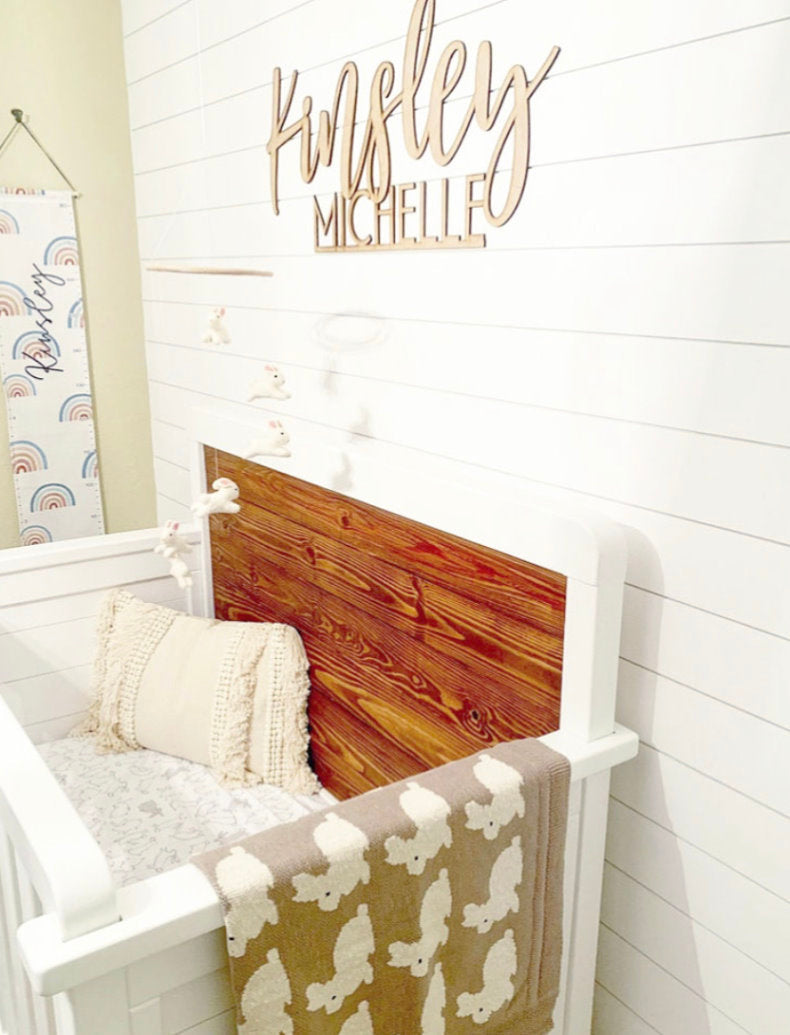 Nursery Name Sign