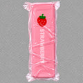 4oz Slow Rise Butter Scented Strawberry Squishy