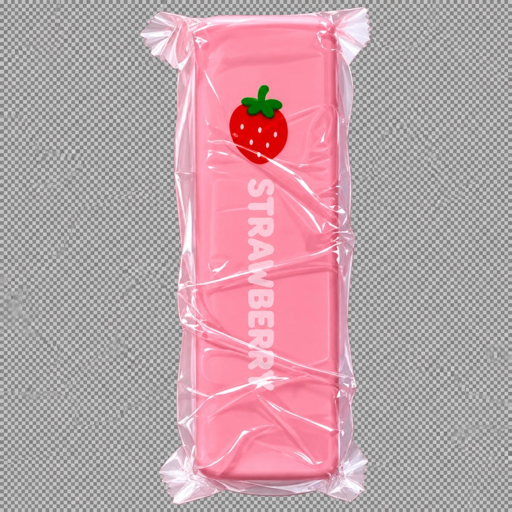 4oz Slow Rise Butter Scented Strawberry Squishy