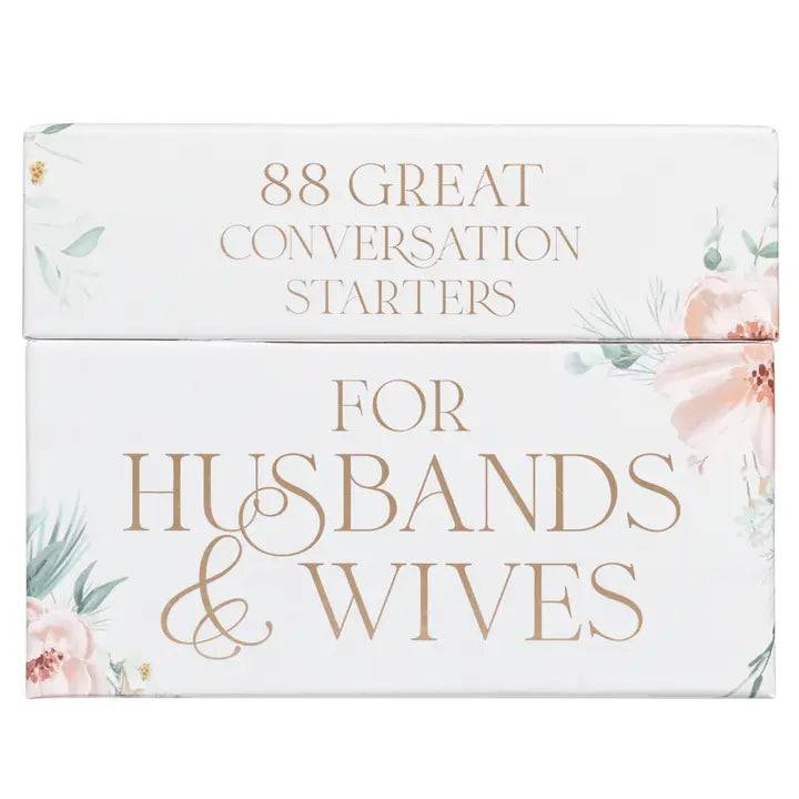 88 Great Conversations Starters For Husbands & Wives
