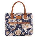 Bible Cover Fashion Navy/Brown All Things Phil. 4:13