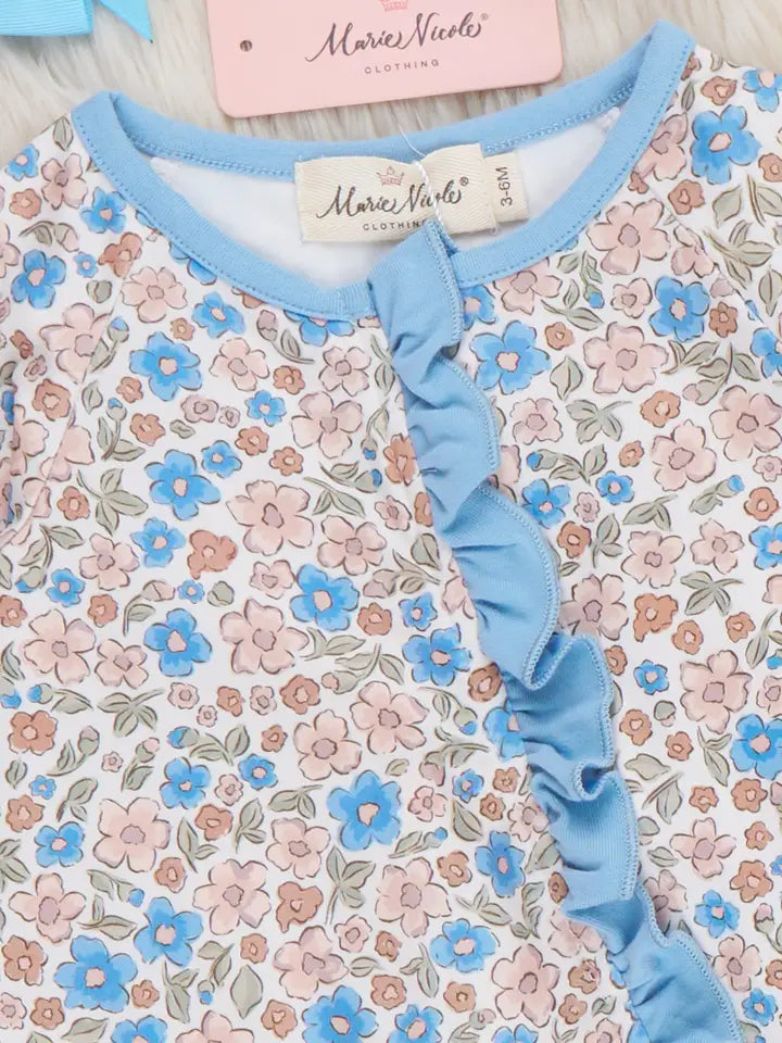 Blossom Floral Ruffle Romper
