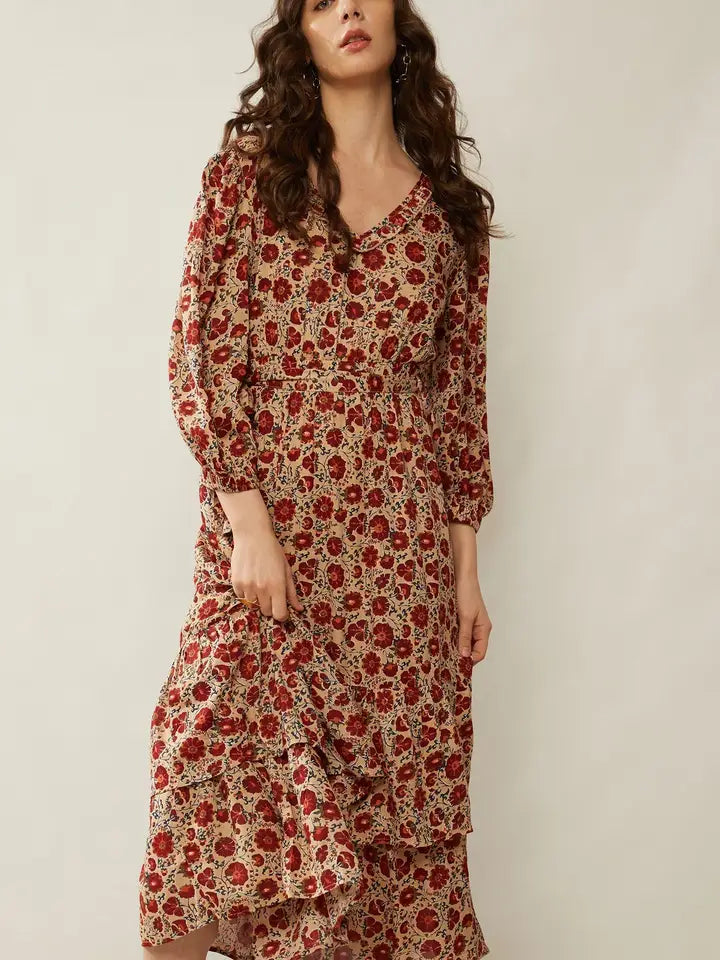 Naomi Spring Floral Dress