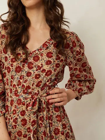 Naomi Spring Floral Dress