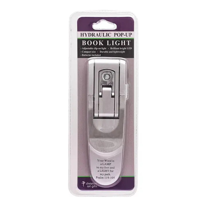 Book Light Silver Your Word Is A Lamp Ps. 119:105