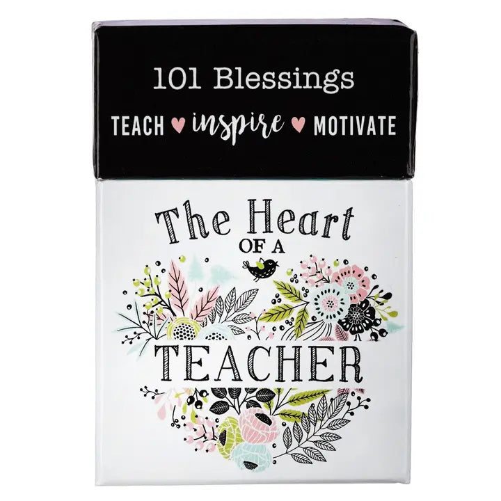 Box of Blessings Heart of A Teacher