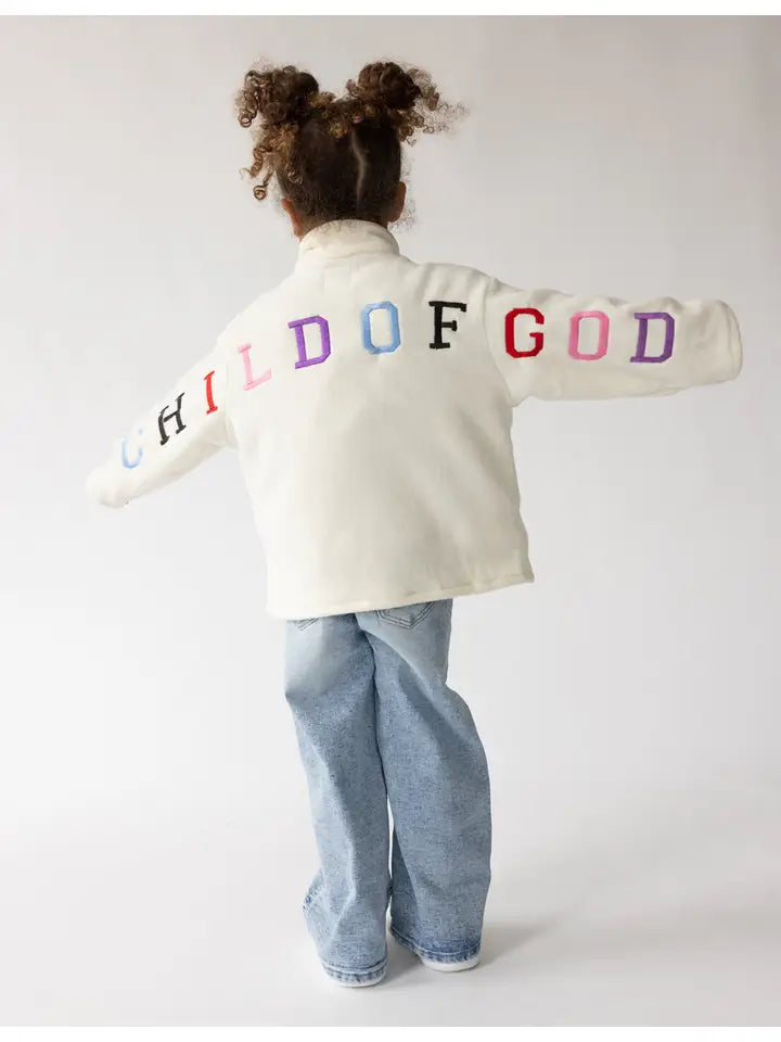 Child of God Fleece Kids Pullover