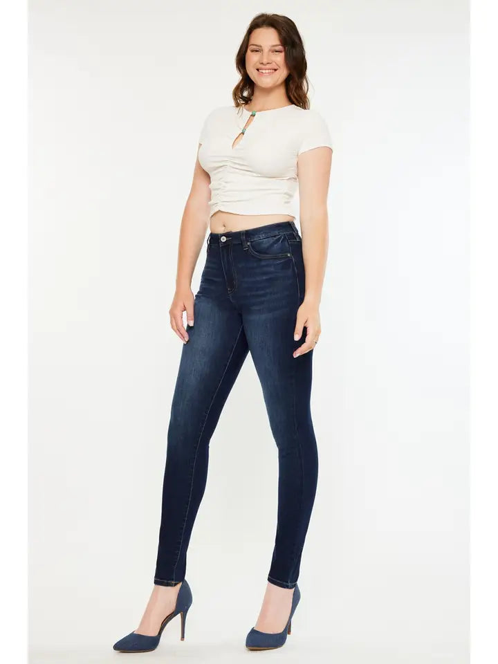 Kancan Curvy High Rise Skinny Jeans