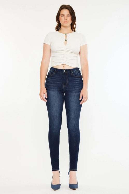 Kancan Curvy High Rise Skinny Jeans