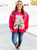 Doodle Christmas Tree Cardi Sweatshirt