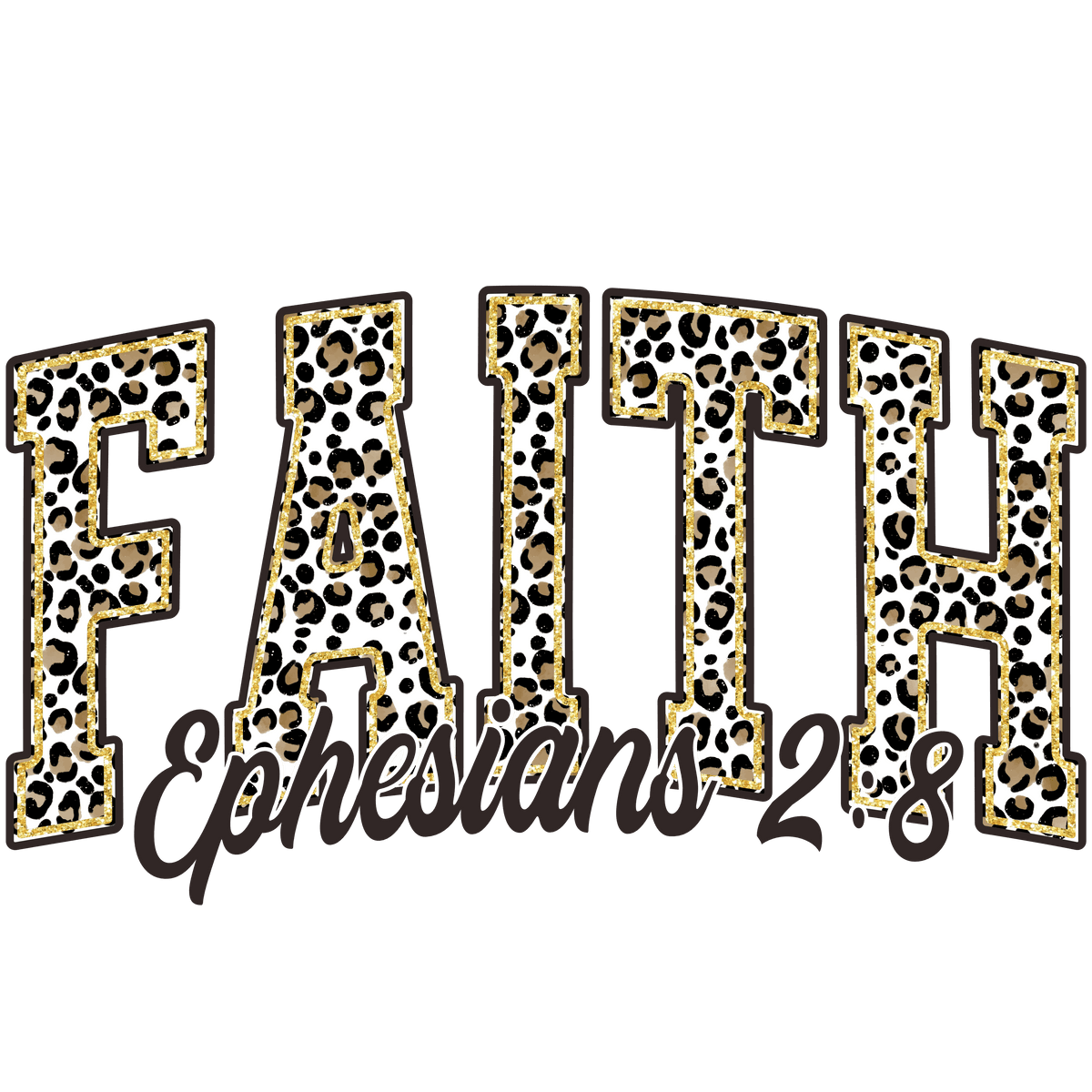 Chetah Faith DTF Transfer