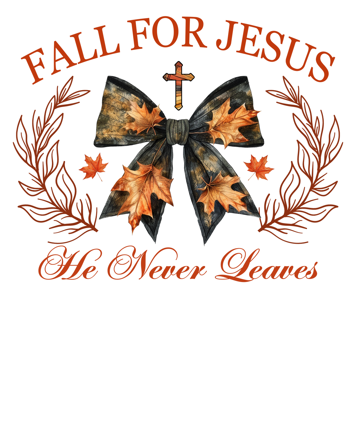 Fall For Jesus Coquette DTF