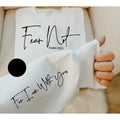 Fear Not For I Am with You Sweatshirt with Sleeve Graphic
