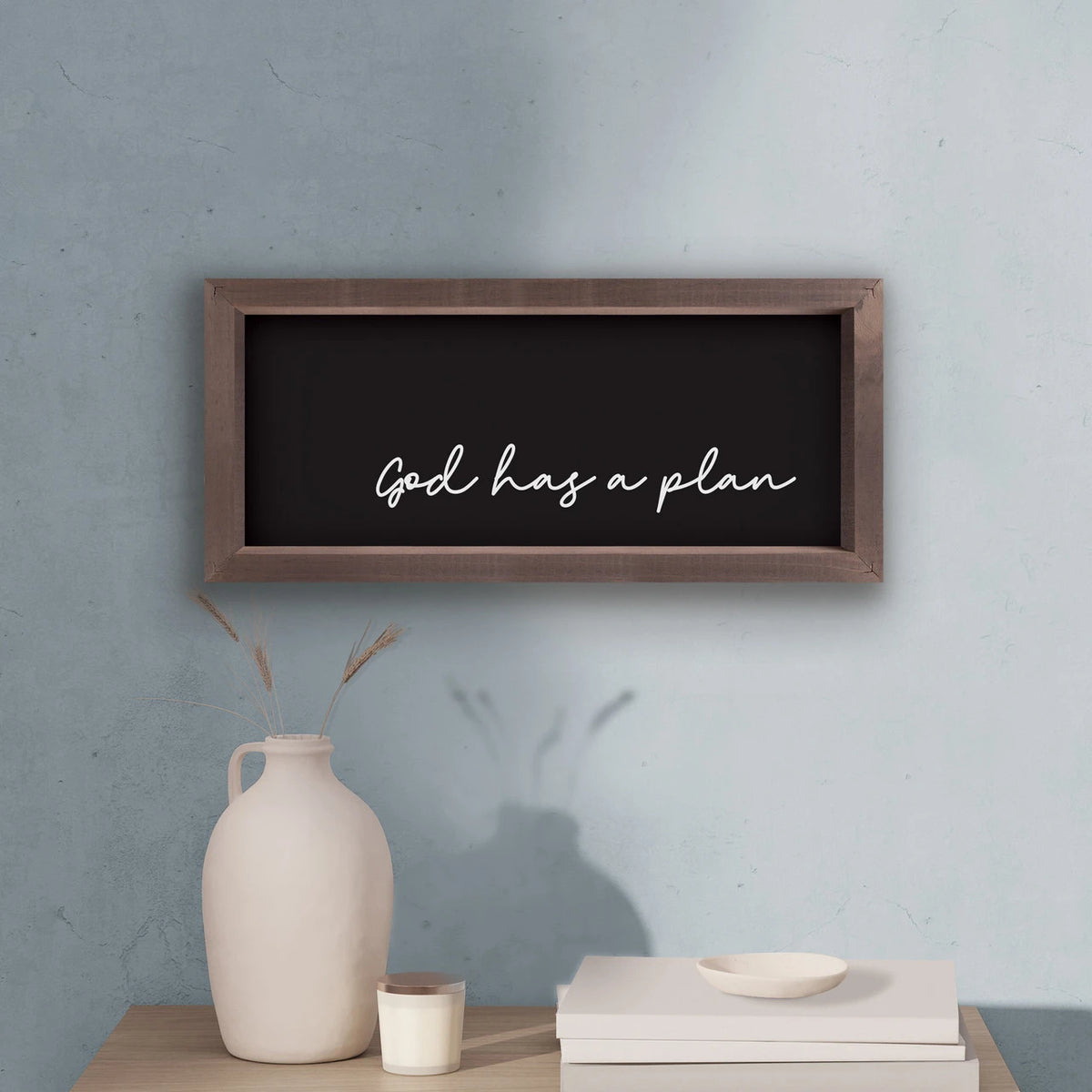 Framed & Simple Framed Art - God Has A Plan