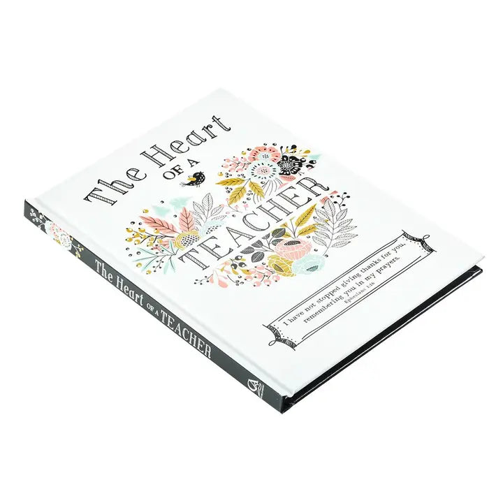 Gift Book Heart of A Teacher Padded Hardcover