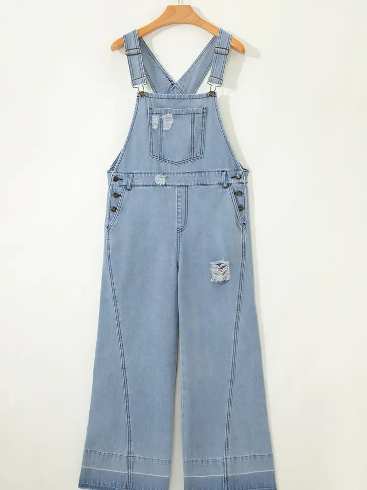 Izabella Straps Overall Jumpsuit