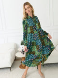 Julianna Colorblock Drop Waist Dress