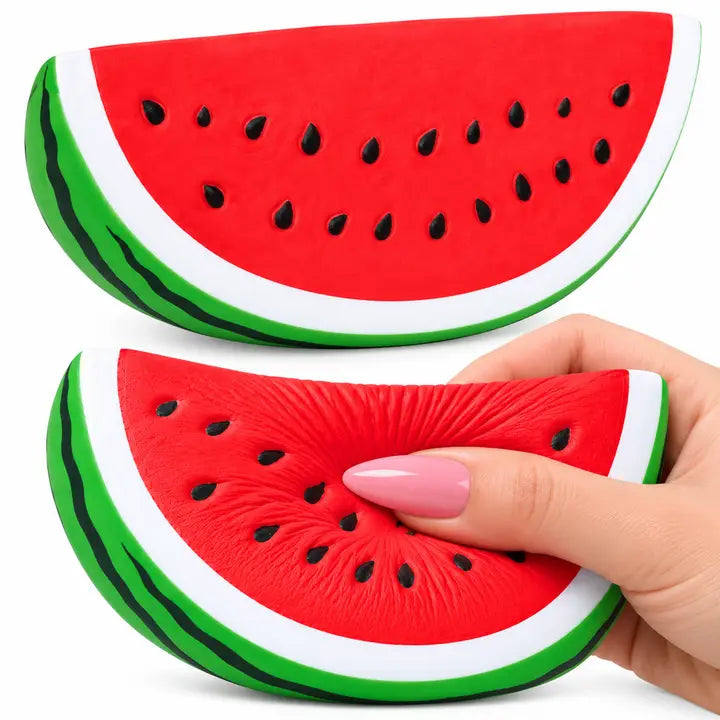 Jumbo Slow Rise Foam Watermelon Squishy