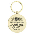 Keychain Teach Encourage Inspire Zeph. 3:17