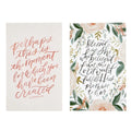 Notebook Set - Perhaps this is the Moment/Blessed is She who Believed