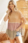 Candlewood Ditsy Floral Kankan Babydoll Top
