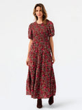 Mary Square Lucille Dress | Granada Glen Cocoa