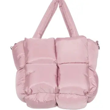 Katydid Mauve Mini Puffer Tote