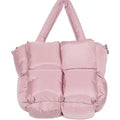 Katydid Mauve Mini Puffer Tote