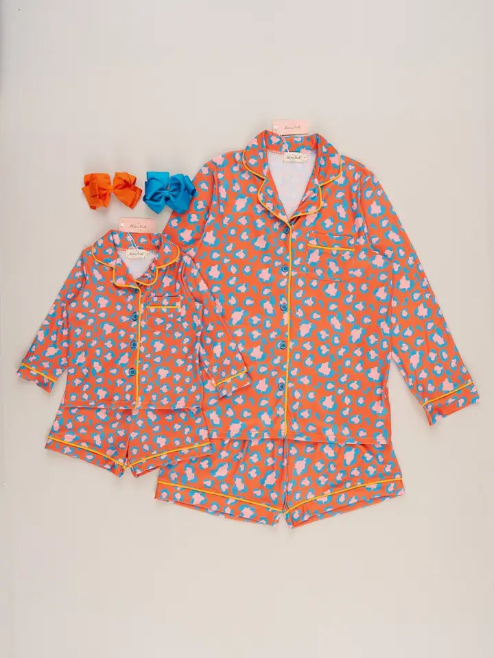 Mom & Me Leopard Pocket Pajama