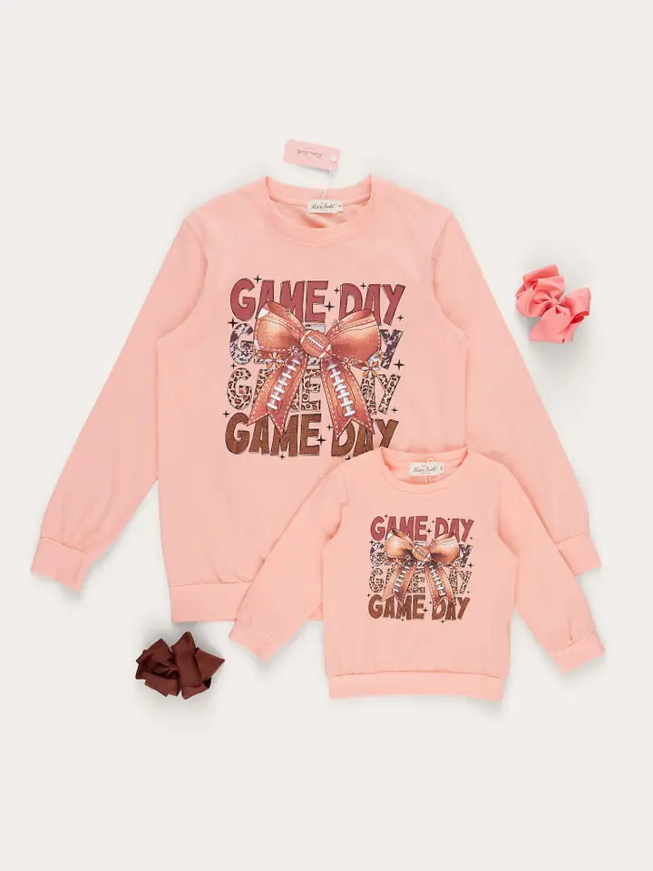 Mom & Me Game Day Bow Shirt