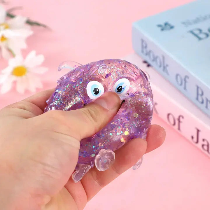 3.5" Monster Squeeze stress toy