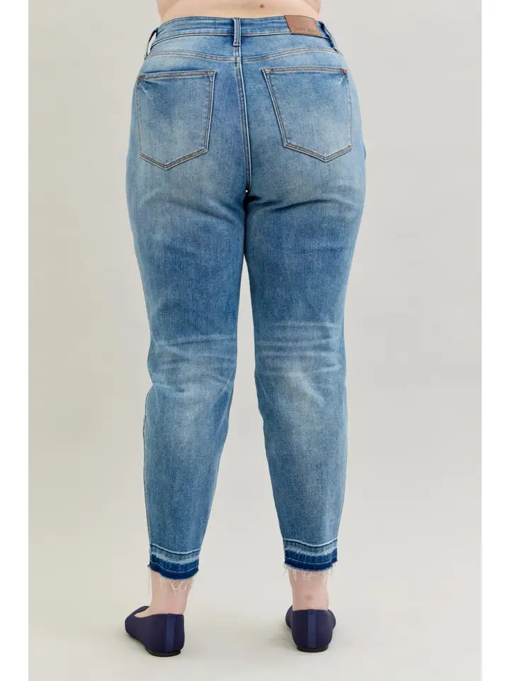 Judy Blue Mr Rigid Magic Release Hem Bf - Plus Jeans