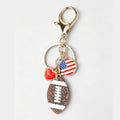 Football Keychain Bag Charm