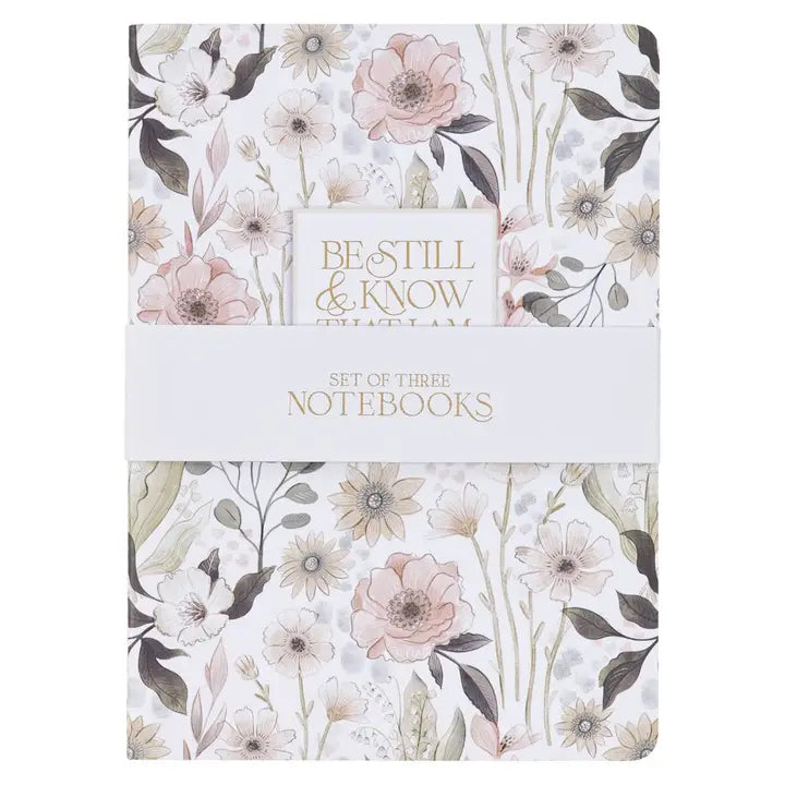 Notebook Set 3 Pc Be Still Ps. 46:10