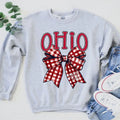 Ohio Game Day Bow Sweatshirt
