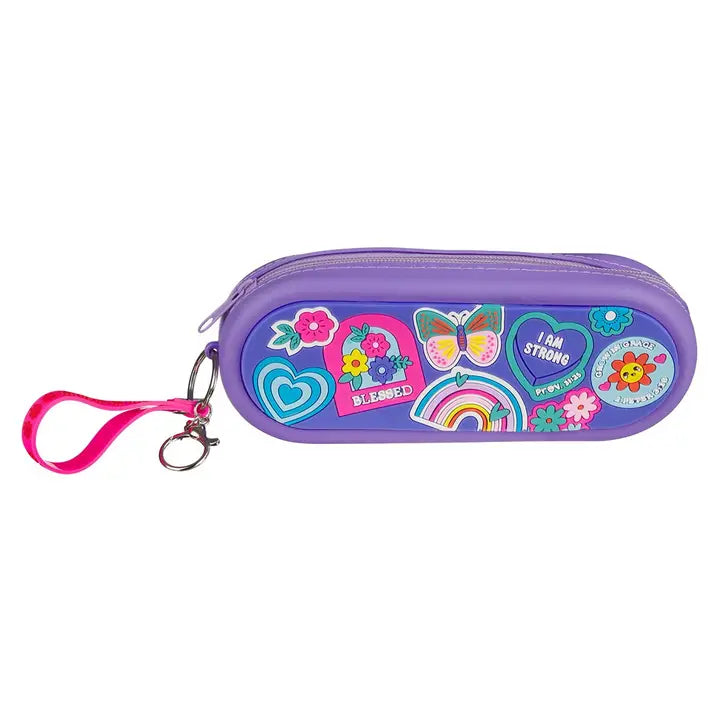 Pencil Case Purple I Am Strong Prov. 31:25