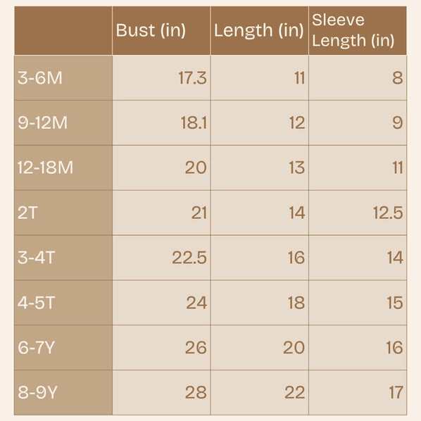 Quarter Zip Sweater Sand - Child
