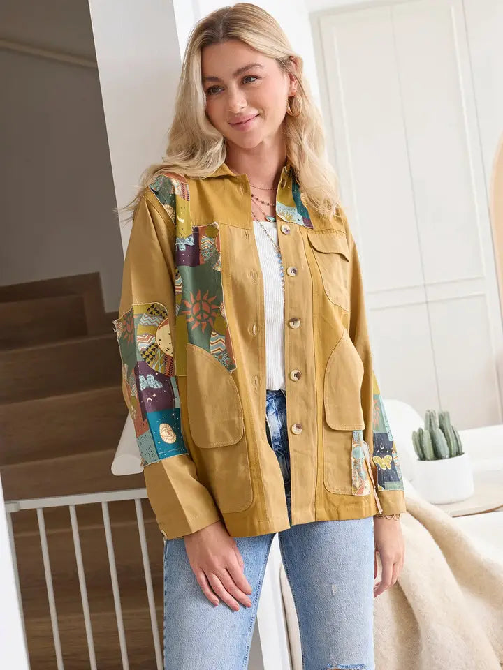Rancher's Keepsake Shacket in Rodeo Clay