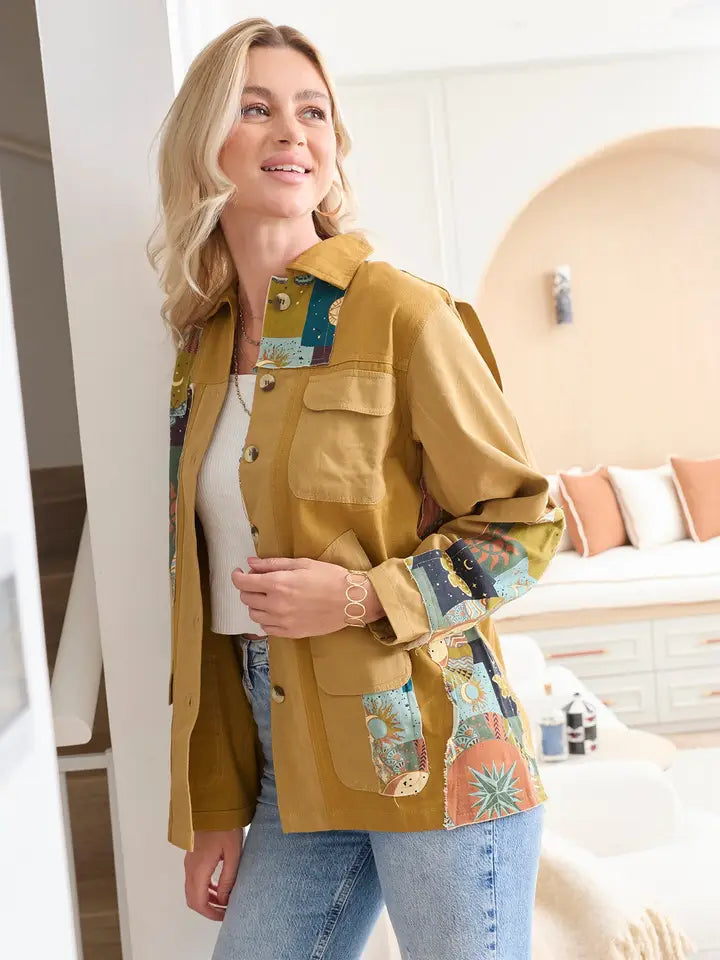 Rancher's Keepsake Shacket in Rodeo Clay