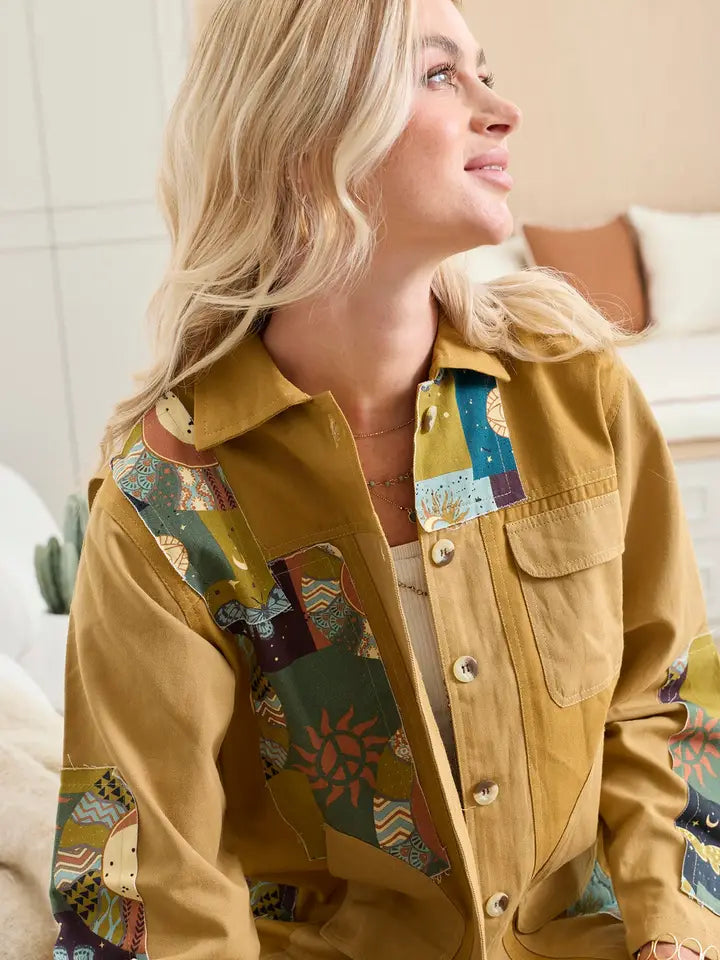 Rancher's Keepsake Shacket in Rodeo Clay