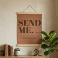 Send Me – Christian Canvas Wall Art – Isaiah 6:8
