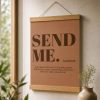 Send Me – Christian Canvas Wall Art – Isaiah 6:8