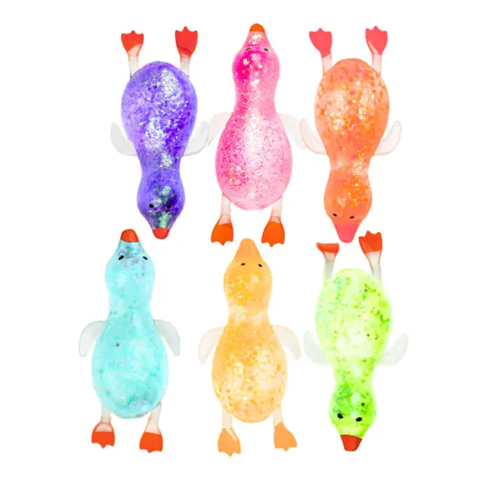 Small Glitter Duck Sugar Squishy