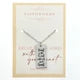 Proverbs 3:5 Pendant Necklace - Shielded in Faith